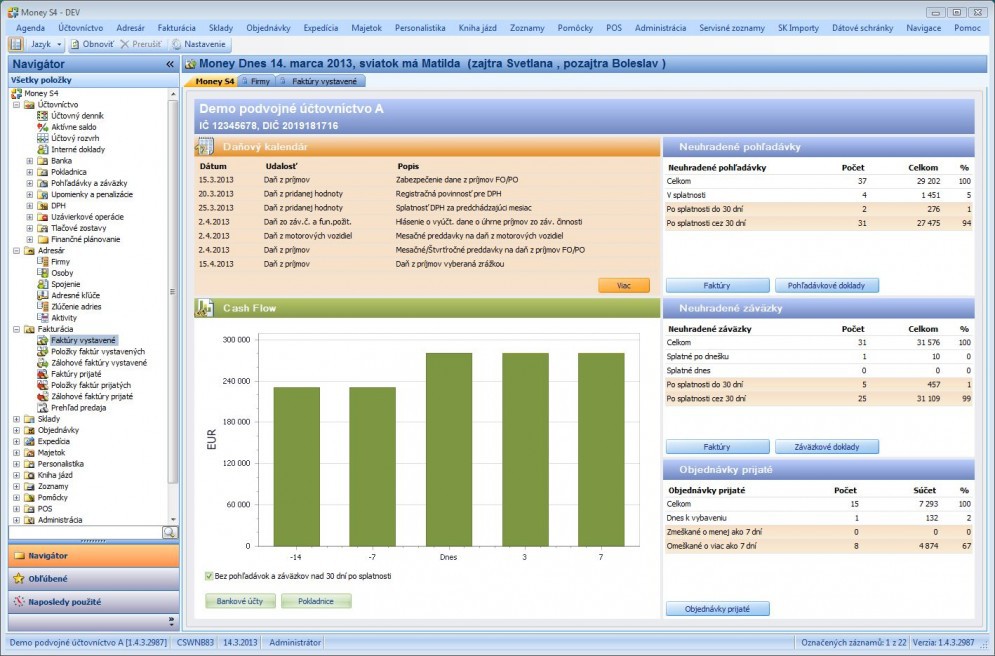 Money Dnes S4 ERP informačný systém Money S4 - Money Dnes S4